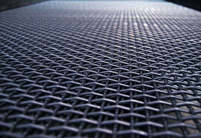 Drahtgewebe mit glatter Leinenbindung